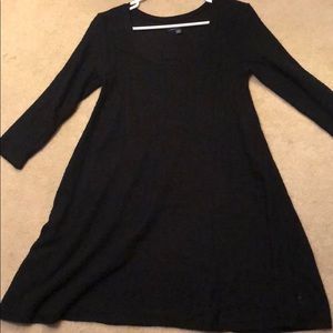 American eagle black knit sweater dress